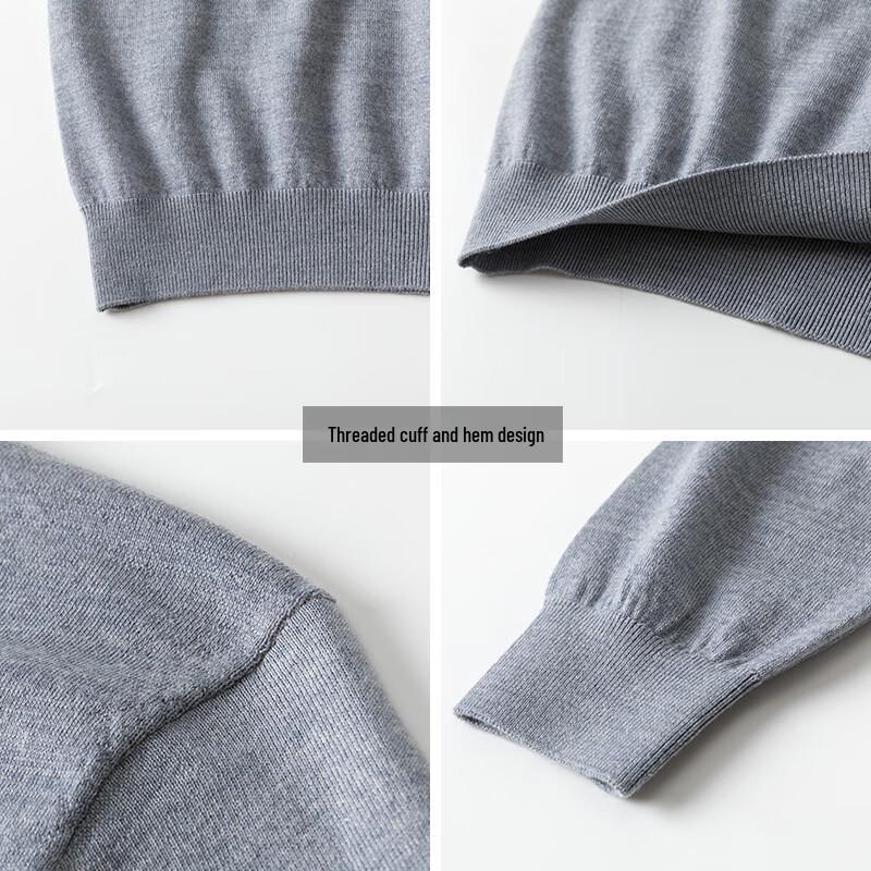 Hengyuanxiang Men's 68-Count Fine Cashmere Cardigan