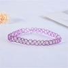 24pcs Beauty Necklaces Tasteless Necklace Womens, Elastic Tattoo Necklace Choker, Lace Clavicle Chain