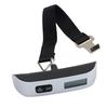 50 kg/10 g Mini-Hängehakenwaage, elektronische digitale Gepäckwaage, tragbare Reise-Koffer-Taschenwaage, Gewichtsausgleich, elektronisch, kg/lb