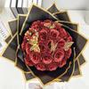 11PCS Glitter Roses Artificial Flowers DIY Bouquet Everlasting Fake Flower for Wedding Anniversary Valentines Day Mothers Gifts