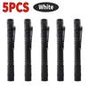1-5PCS 395nm UV LED Torch Mini Portable Flashlight with Clip Pen Light Waterproof Banknote Pet Urine Stains Detector Pocket Lamp