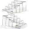 Acrylic U-Shaped Layered Display & Storage Shelf for Figures & Pastries