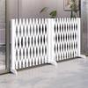 Wooden Pet Mesh Isolation Net Folding Dog Safety Enclosure Retractable Pet Gate  Porch