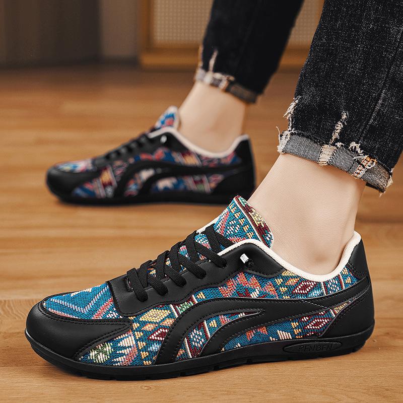Summer mesh breathable thin casual shoes comfortable lazy shoes