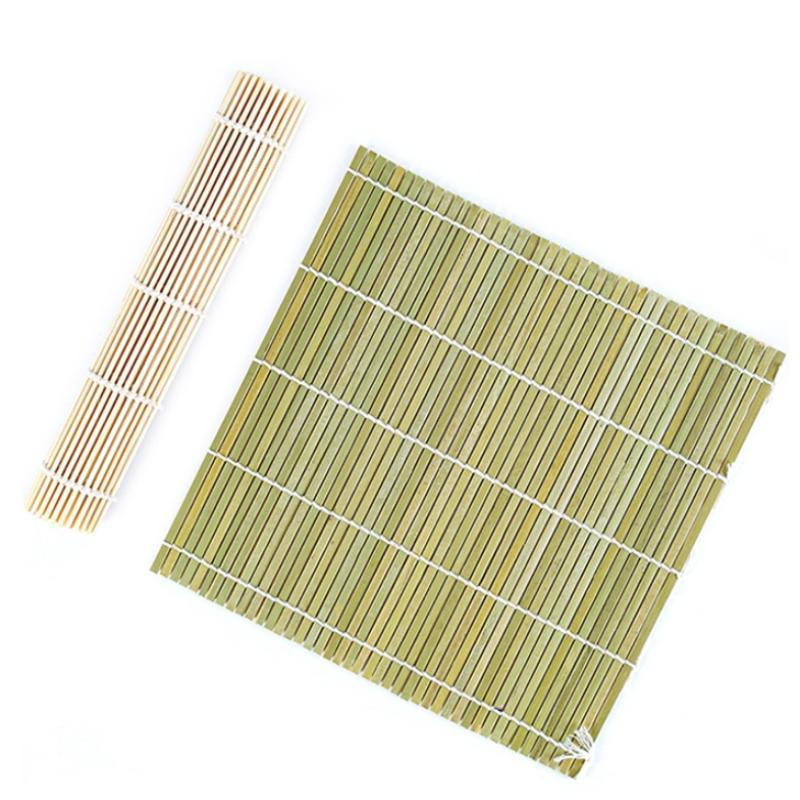 Fai da te Bambù Sushi Maker Tappetino Arrotolatore Sushi Strumenti Rulli per Riso Gadget da Cucina Fabbricatore Manuale Stampo per Rotoli di Riso Accessori per la Cottura