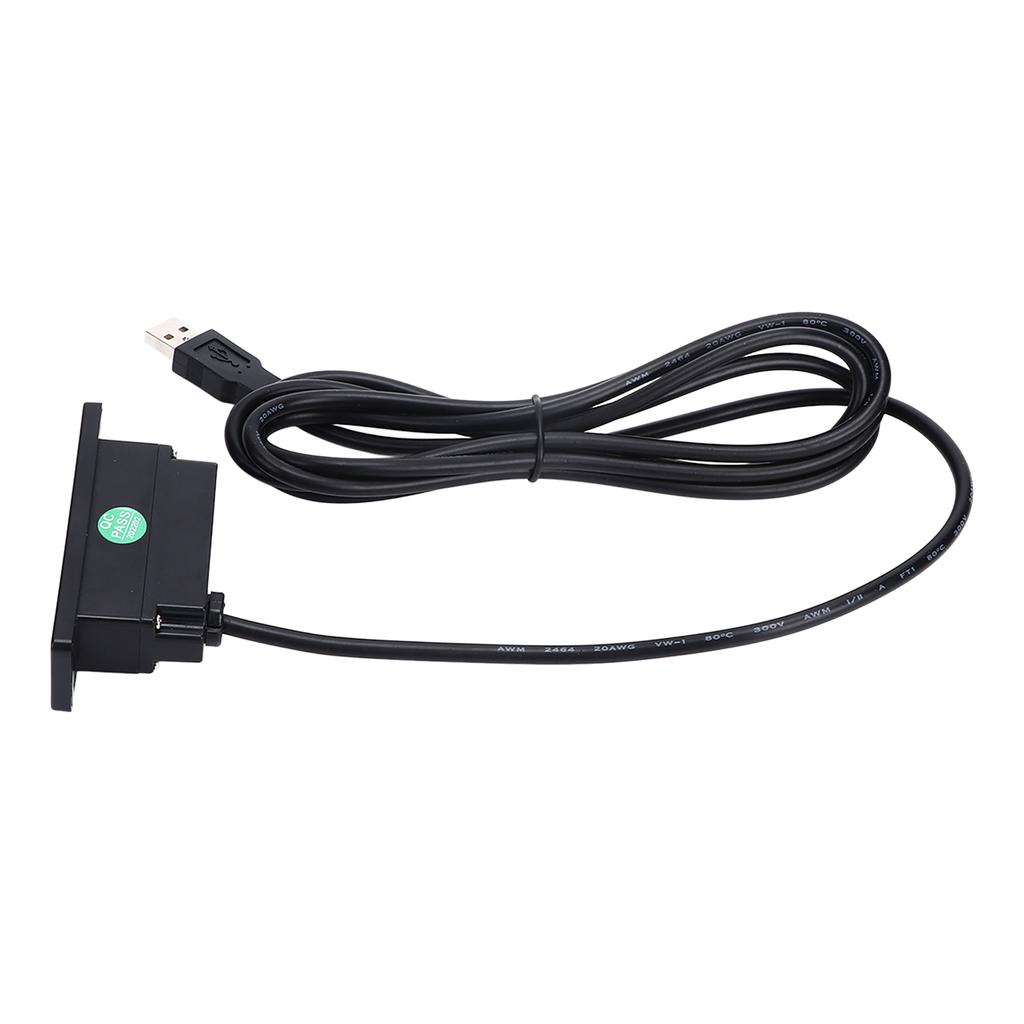 Zapuštěná zásuvka napájecího proužku USB 5 V 2,5 metru Duální porty USB Nabíjecí zásuvka na pohovce ABS Integrovaný USB