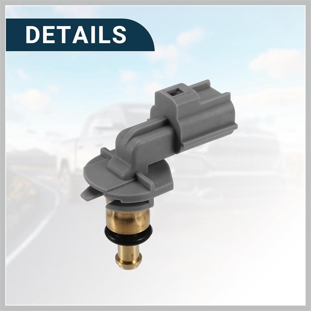 Coolant Temperature Sensor for Land Rover Range Rover Durable No.LR041442 Water Temp Sensor Gold Tone Inner Replacement Car Parts