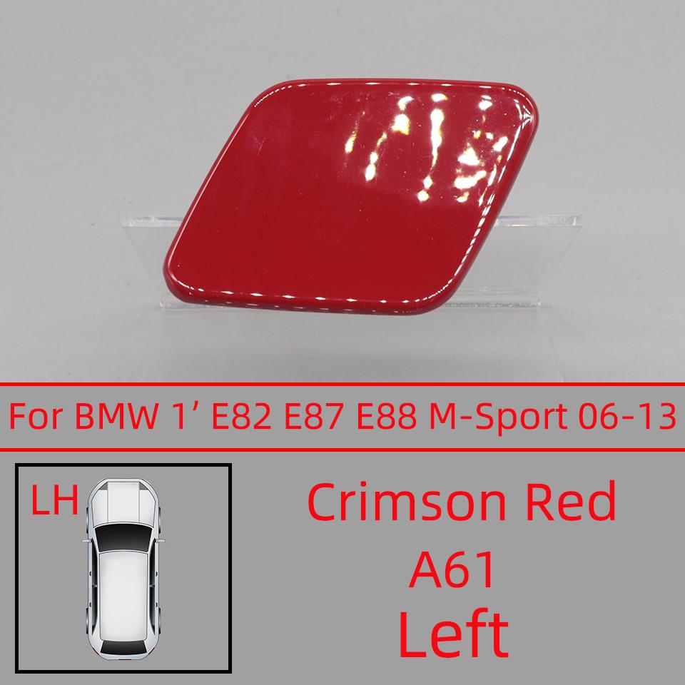 For BMW 1 Series E81 E82 E87 E88 LCI M SPORT 2005-2013 Front Headlight Headlamp Washer Nozzle Cover Cap 61677837431 61677837432