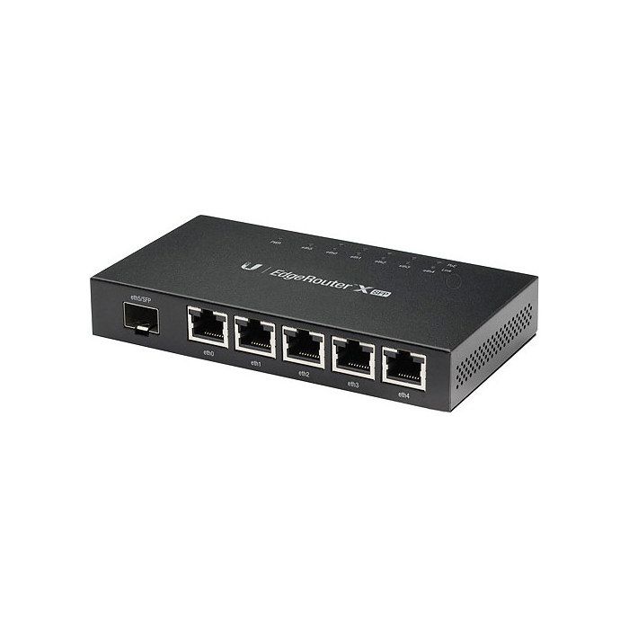Router - Ubiquiti - EdgeRouter X SFP - 5 porturi Gigabit Ethernet - PoE - SFP
