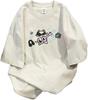 Goth Punk Oversized T-Shirts Niedliche Kawaii Katze Aufdruck Baggy Shirts Sommer Harajuku Vintage Y2K T-Shirts Oberteile Kleidung