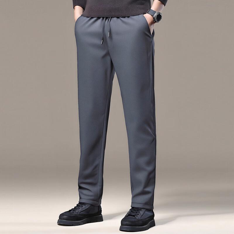 Shanshan Men's Thickened Warm Casual Pants