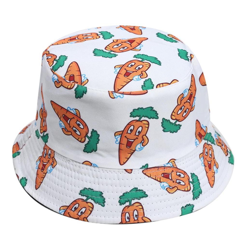 2026 Lemon Pattern Reversible Bucket Hat for Men & Women – Summer Sun Protection