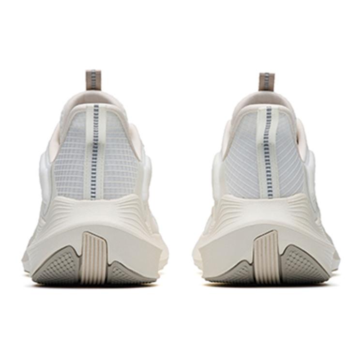 New Anta DuCi1 Cushioned Anti Slip Wear Resistant Breathable Lightweight Low Top Running Shoes Women's White Gray 122215580R-5