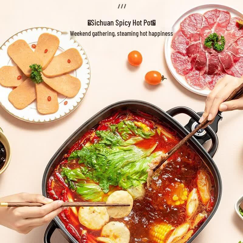Midea 6L Multifunction Electric Hot Pot CN plug (adapter included)