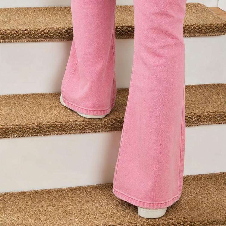 Pack of 4 Pineapple Texture Stair Mats for Slip Resistance and Low Maintenance in Modern Homes