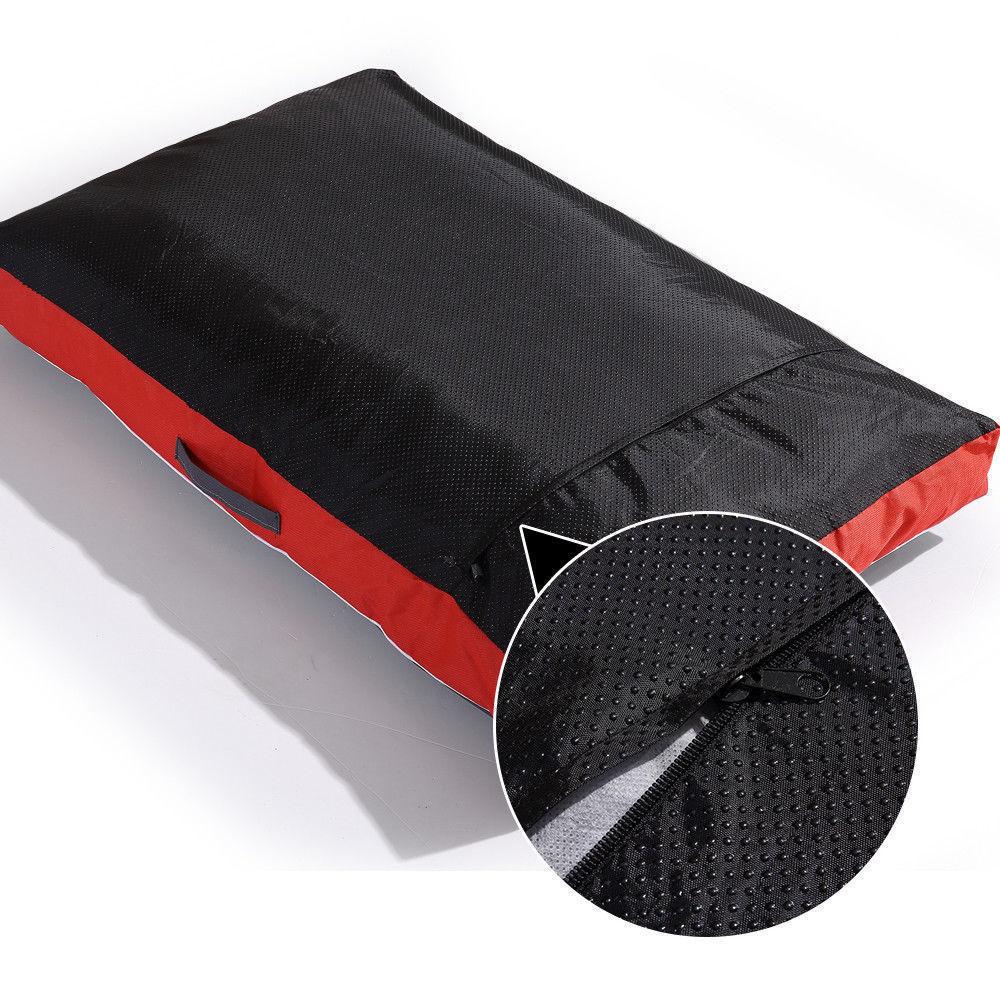 Thicken Dog Bed Mat Anti-Scratch Detachable Pet Sleeping Pad Non-Slip Washable Kennel Cushion for Small Medium Large Dogs