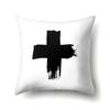 Polyester Pillow Case Geometric Decoration Home Petal Strip Printed Cushion Cover Bedside Cushion Cover Waist Cushion Cover