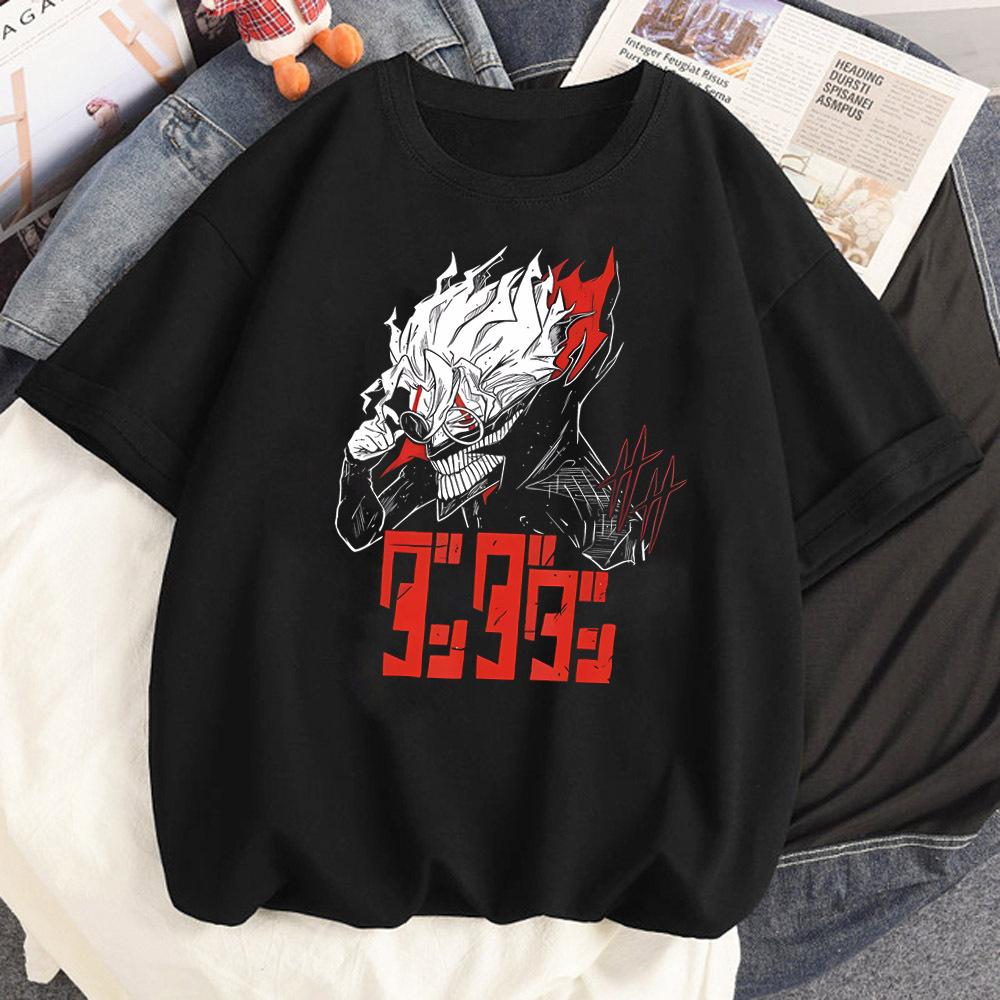 Dandadan Okarun t shirt teen Pastel 2000s Pop Culture Classic streetwear 80s tshirt 2000s Gothic Trendy Classic Retro harajuku