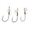 10Pcs Baitholder Fishing Hook Live Shrimp Live Catfishes Fishing Shrimp Holder Hook Carbon Steel Long Shank Barbed Hook