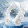 Neck Fan, Hands Free Bladeless Neck Fans Portable Rechargeable, 360° Cooling Neck Fan, for Travel, Outdoor White