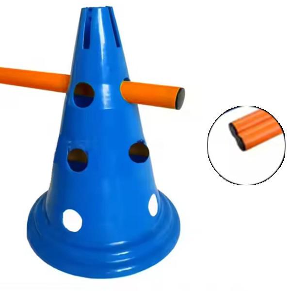 Dog Agility Training Set: Jump Poles, Hurdles & Hoops
