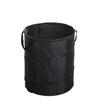 10 Gallon Camping Trash Can, Collapsible, Pop Up Trash Can for Camping, Travel, Outdoor,Home,Black Color