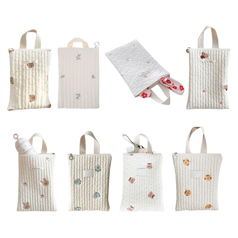 Baby Diaper Bag Maternity Handbag for Mommy Babies Stroller Nappy Organiser Pouch Portable Travel Messengers Bag