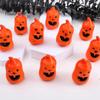 Handmade Halloween Ghost Face Pumpkin Bouquet Floral Art DIY Accessories