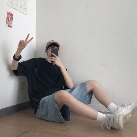 Top Casual Unisex de Vară Culoare Solidă Gât Rotund Mânecă Scurtă Mărimi Mari Cămașă de Bază