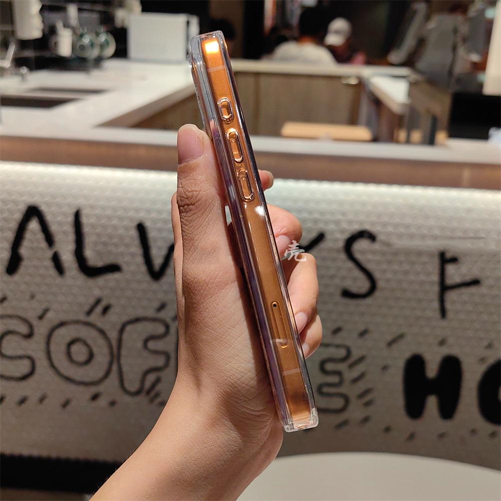 Glitter Shiny Transparent Soft Silicone TPU Case For iPhone 17 Pro Max Air 16 15 14 Plus 13 12 Shockproof Armor Clear Back Cover