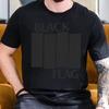 2025 Sommer Cool Schwarz Flaggenmuster Herren T-Shirt Rundhals Baumwolle T-Shirt Locker Lässig Kurzarm Klassisches Hemd
