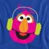Sesame Street Unisex Adult Telly Monster Nutcracker Christmas Sweatshirt