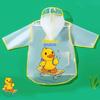 Kids' Cute Cartoon Waterproof Full Body Raincoat