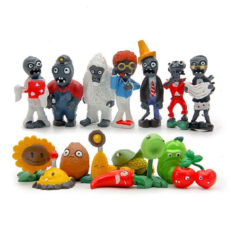 Versatile 16pcs Plants Vs. Zombies Anime Action Figures Set Perfect For Kids  Gifts