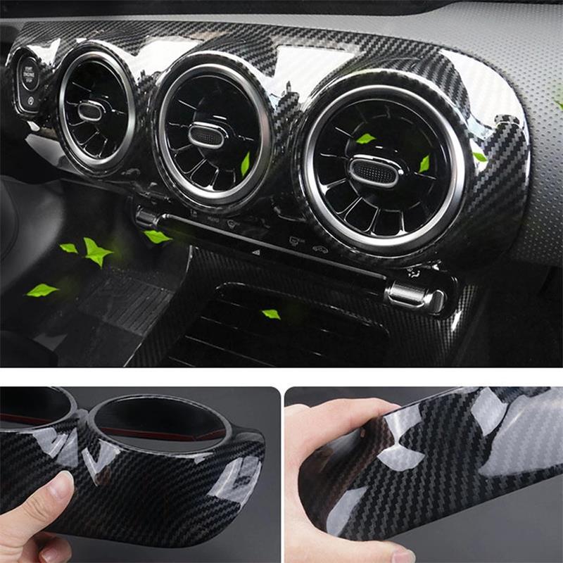 Front Interior Center Console Air Vent Cover Outlet Frame Trim For Mercedes Benz A Class W177 V177 CLA C118 W118