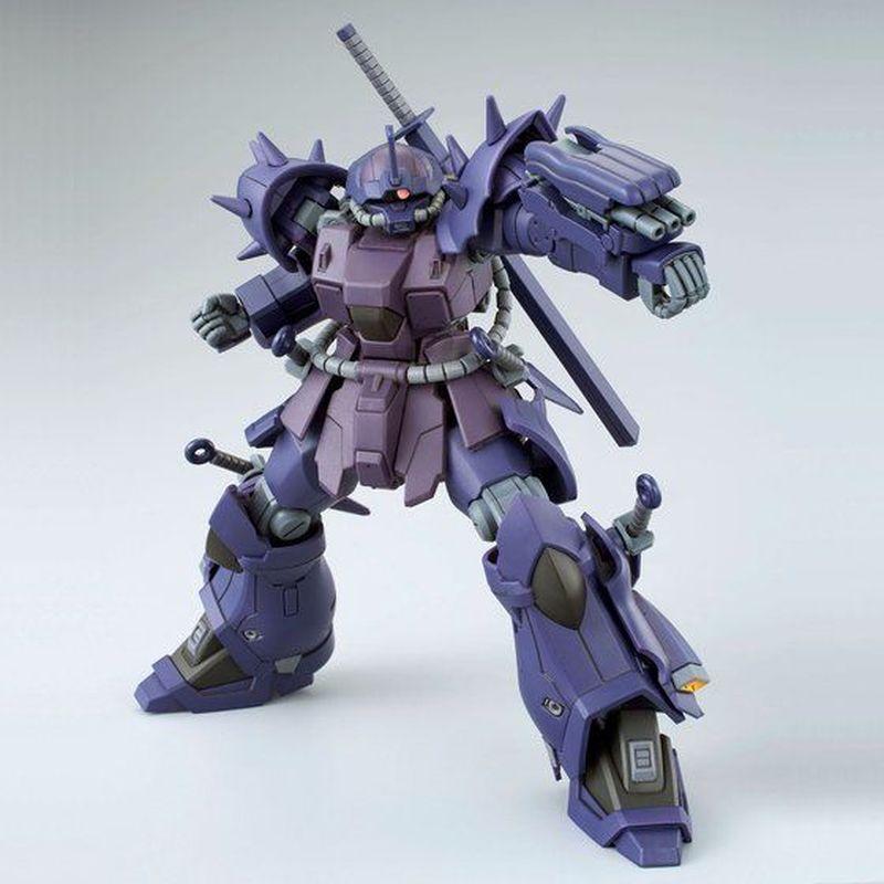 Ms-08Tx/N Ifrit Night Battle Type Assembled Model Kit Action Figure Toy With Water Sticker Bracket Special Effects Double Knife
