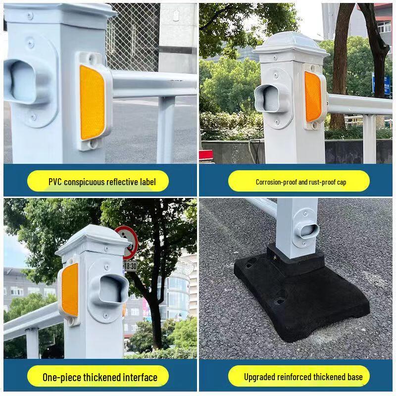 Zinc-Coated Steel Highway Guardrail: Anti-Collision Traffic Safety Barrier Fence