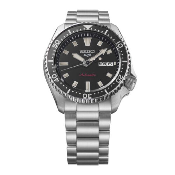 SEIKO 5 Sports SKX Series Automatic Black Dial Men's Watch SRPL85K1