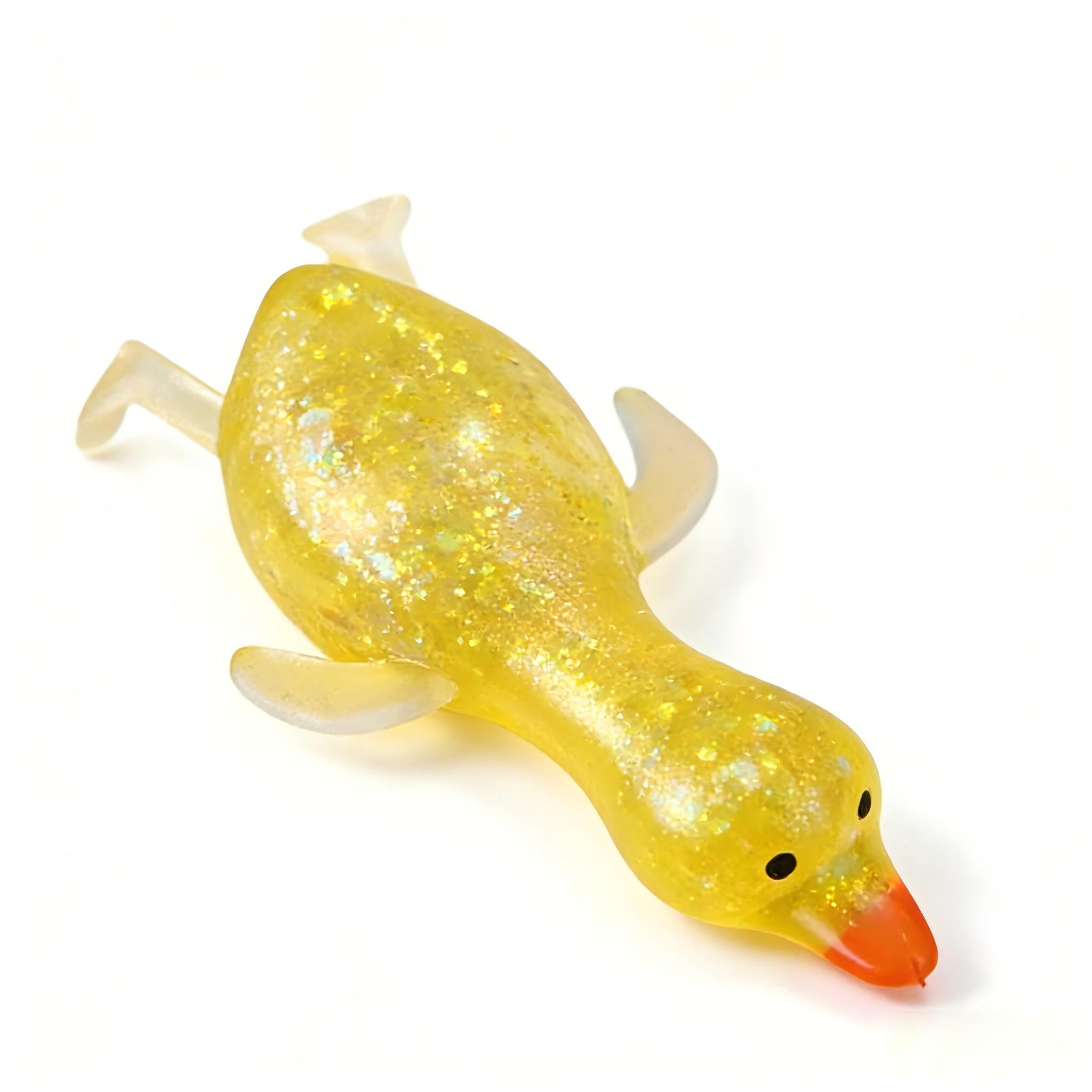 

Squeezes Decompression Toys, Creative Cute Toys Fun Animals Squeezes 5ml One Size жовтий