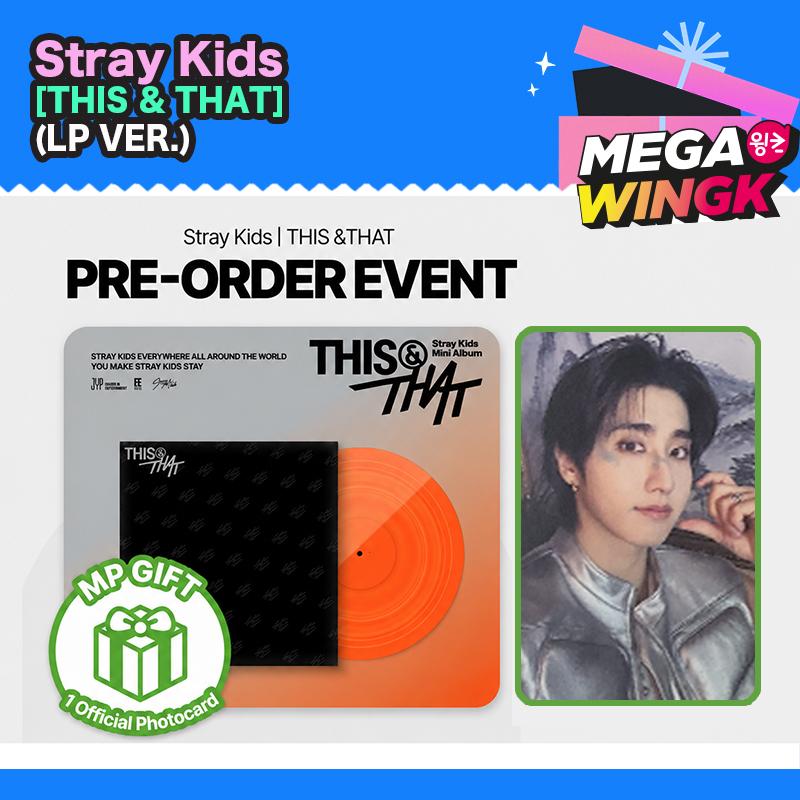 Stray Kids THIS & THAT LP Ver. – Korean Chart [MUSICPLANT POB / Member Select]