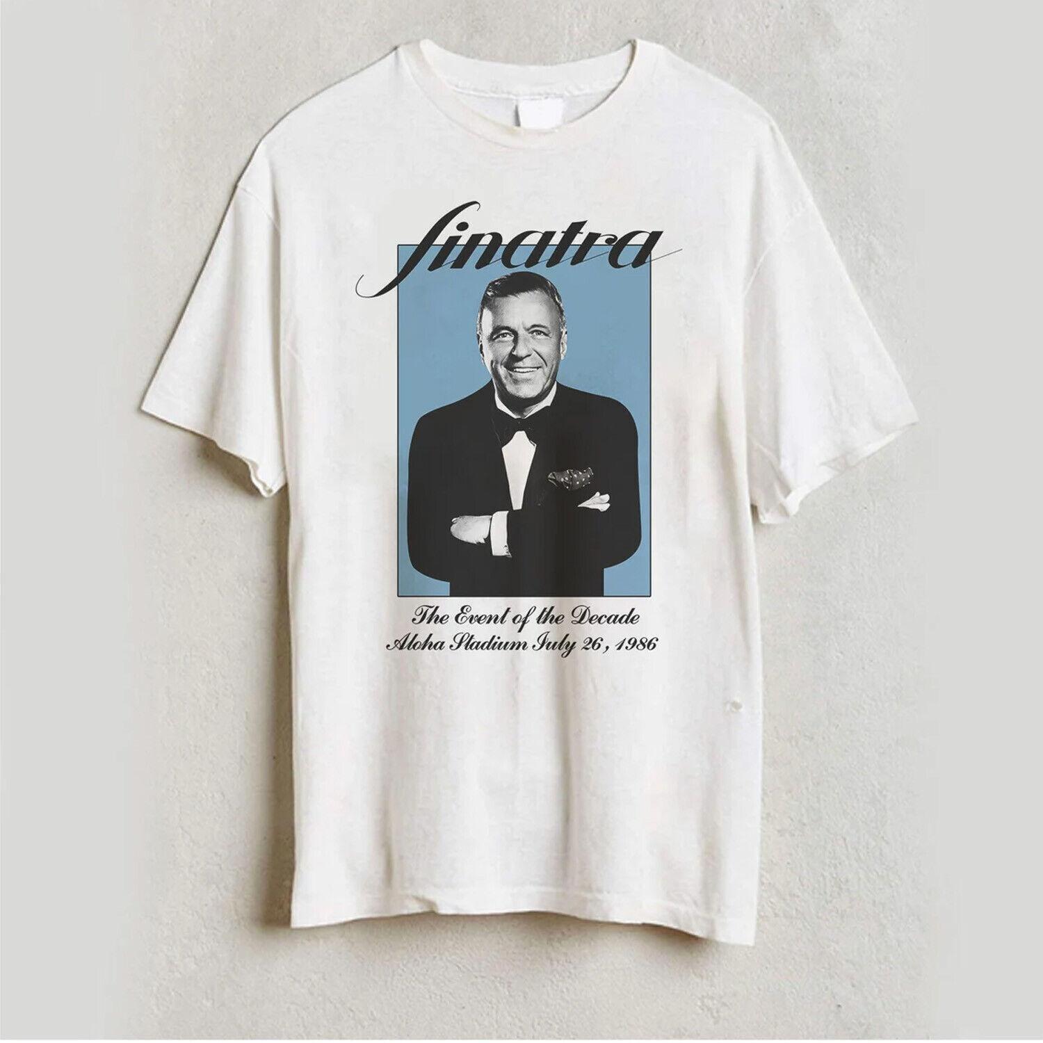 Лучший! Винтажная футболка Фрэнка Синатры 1986 года Хейли Болдуин Фрэнк Синатра S