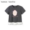 Balabala Girls' Short-sleeved T-shirt