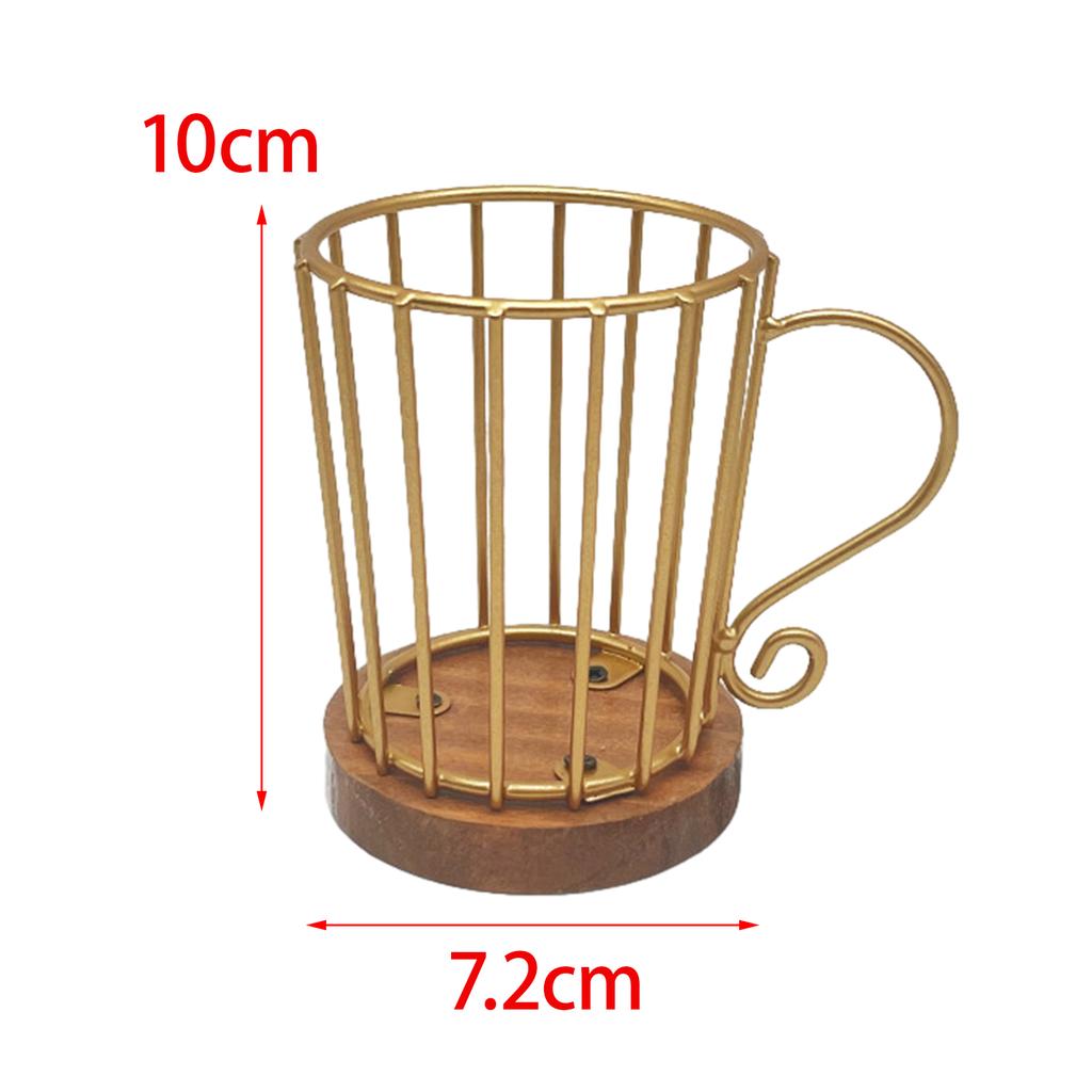 Kaffeefilterhalter Kaffeepadhalter Kaffeefilter Aufbewahrungsbehälter für Bürotheke Heimbarzubehör