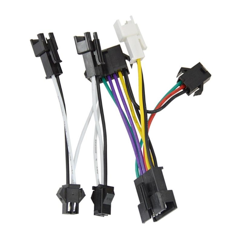 1 Set Scooter Lighting Asembly Part Front Light, Horn Rear Light Turn Signal with Easy Installation Switching Key