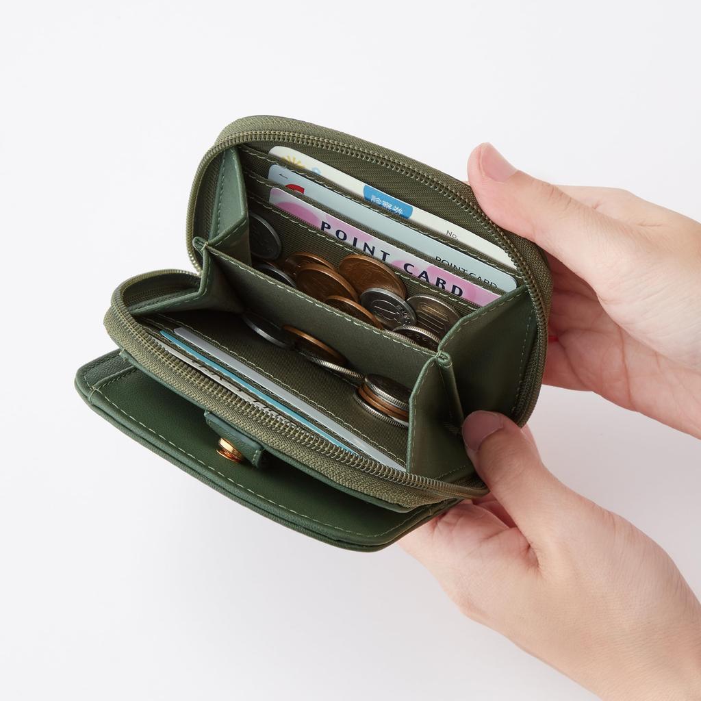 Lucky Cat Wallet Green
