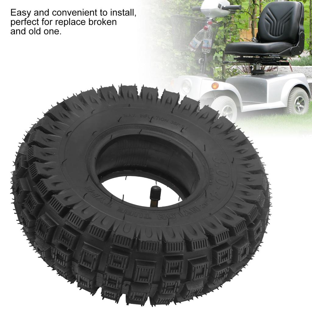 3.00?4 Elektrisk skoterdäck Innerslang för 3?Äldre mobilitetsskoter med hjul