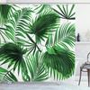 Tropical Paradise Shower Curtain, Exotic Plants & Animals, Waterproof for Bathroom Decor, Enhance Home with Nature's Beauty