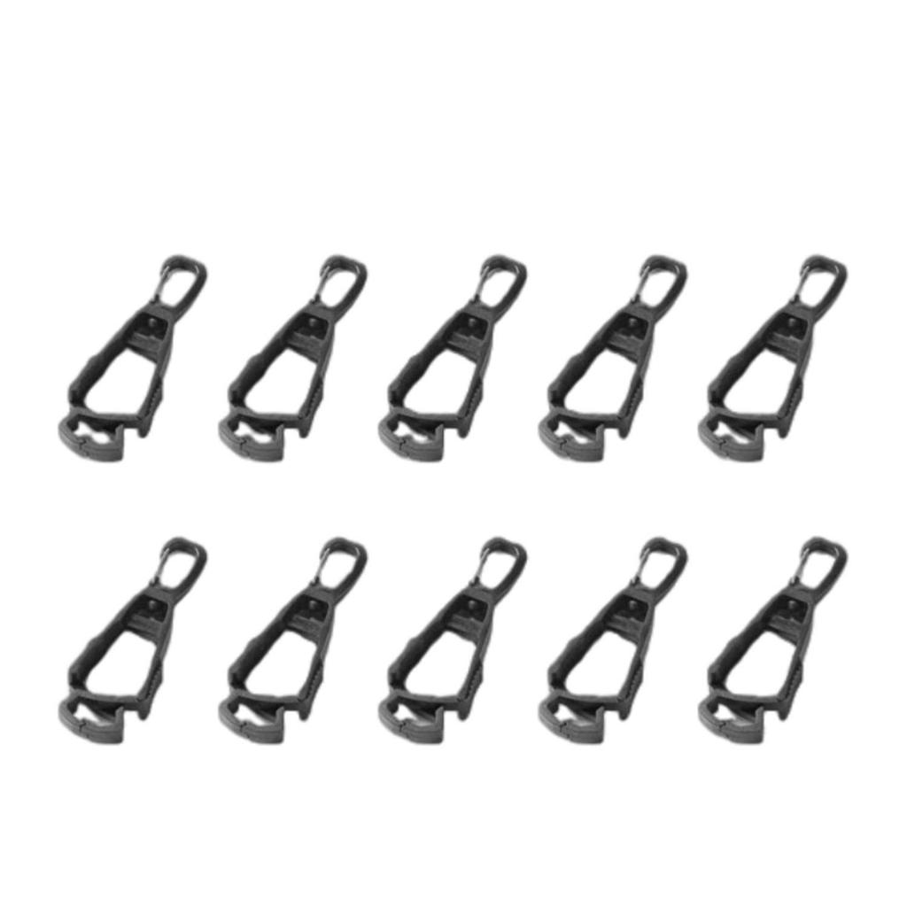 10-Pack Plastic Anti-Loss Glove Clips for Construction and Outdoor Work