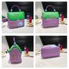 Sturdy Polyester Makeup Bag for Women Multiple Compartment Cosmetic Organizers Waterproof Portable Carry Case Use
