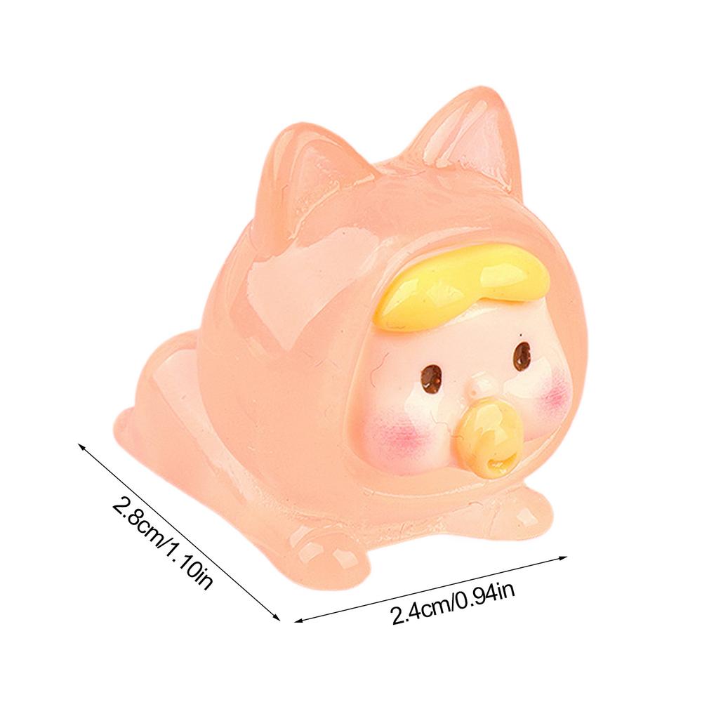 Dashboard Ornament 3D Anime Figure Keychain Charm Funny Car Interior Decorations Dashboard Accessories Car Pendant for Car